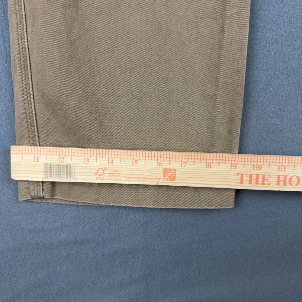 Gap Mens Tan Khaki Cargo Pants 38x30 Straight Leg Cotton Utility Workwear FA11
